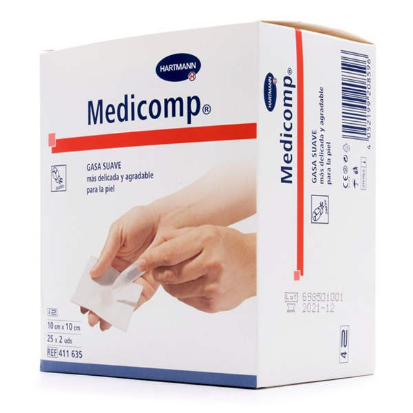 GASAS ESTERILES MEDICOMP 10X10CM