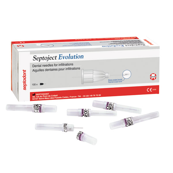 AGUJAS EVOLUTION 30G 0,3X25MM SEPTOJECT