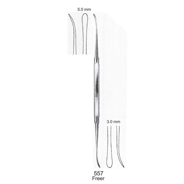 PERIOSTOTOMO DOBLE FREER 5mm/3mm