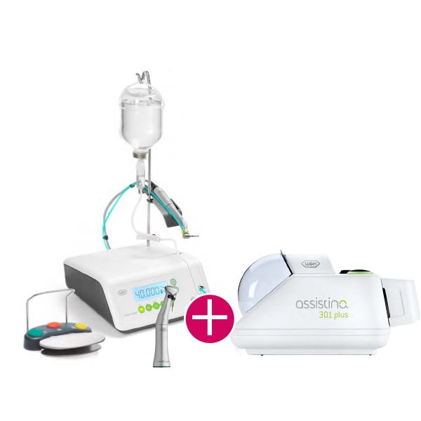 KIT IMPLANTMED CLASSIC CON LUZ + ASSISTINA 301 PLUS